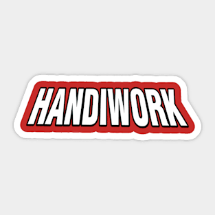 HANDIWORK Sticker
